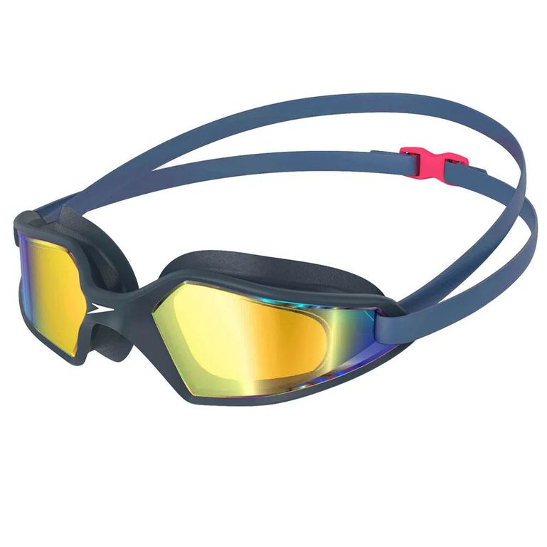 Anteojos Natacion Unisex Hydropulse Mirror Amarillo