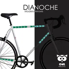 OWL - Reflectante DIY Arrow Verde