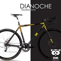 OWL - Reflectante DIY Dots Amarillo