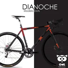 OWL - Reflectante DIY Dots Rojo