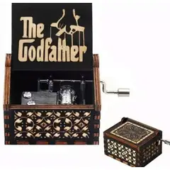GENERICO - THE GODFATHER caja musical Negra El Padrino