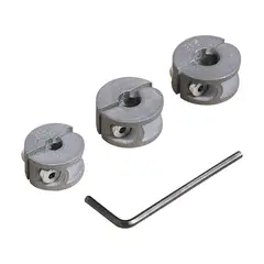 WOLFCRAFT - Topes de Profundidad 6, 8 y 10 mm (3U)