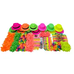 GENERICO - Pack Cotillon Fiesta Fluor Grande 222art
