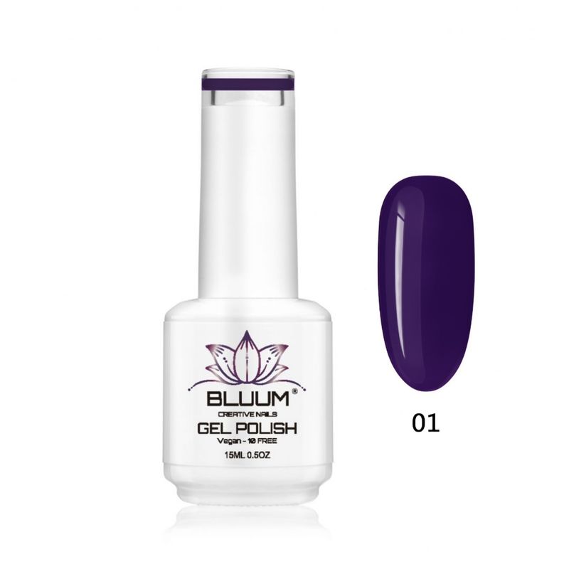 BLUUM - Esmalte Permanente Vivid Blue 01 15ml
