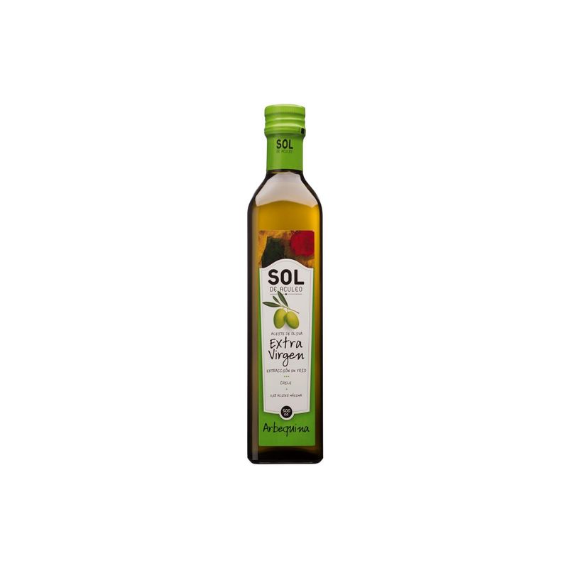 SOL DE ACULEO - Aceite de Oliva EV Sol de Aculeo Frutado Suave 1 x 500 ml