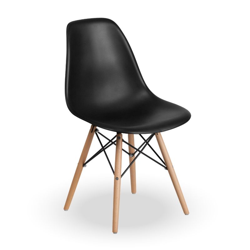 HOME&DESIGN - Silla estilo moderno Negra