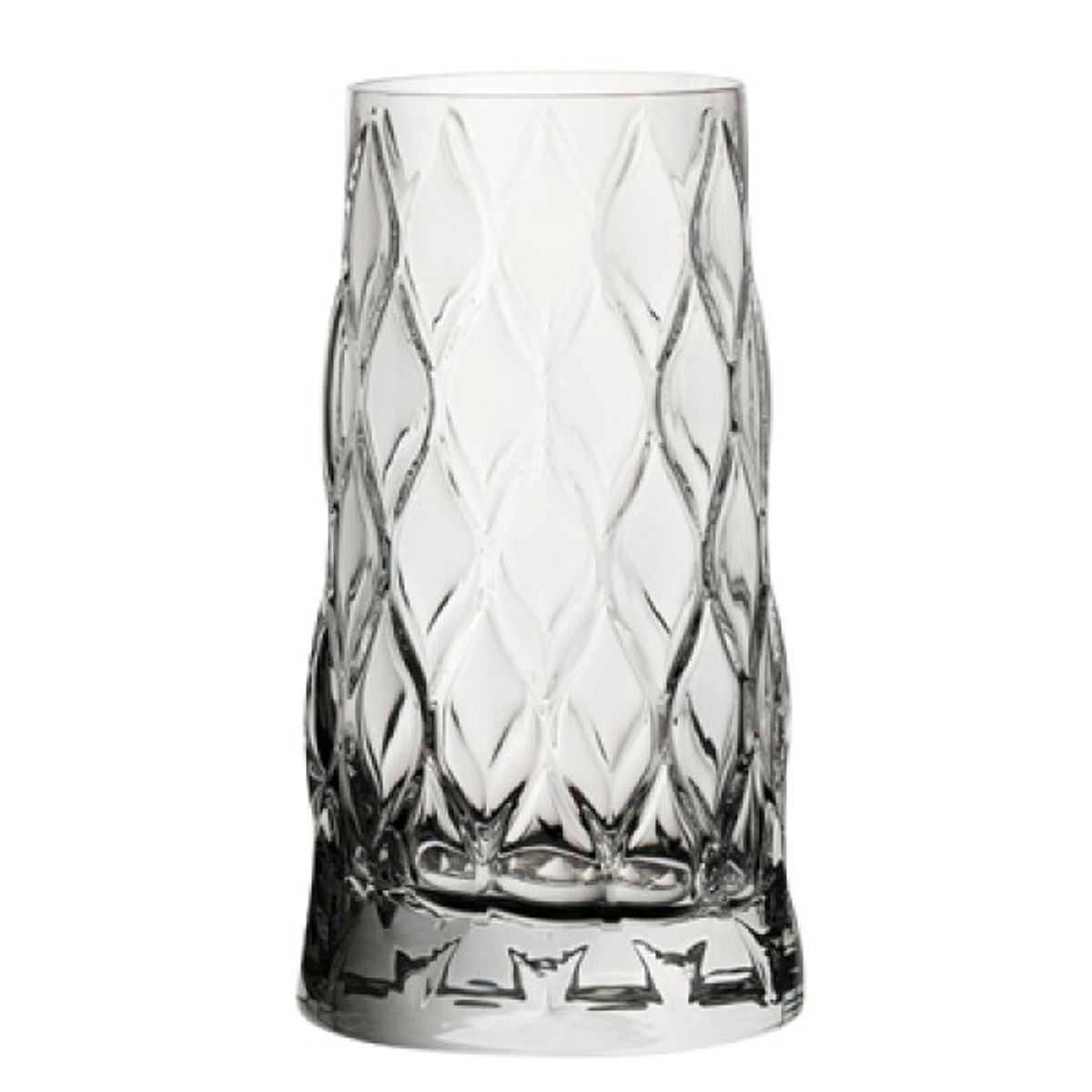 PASABAHCE - Set De 6 Vasos Vidrio Alto 345cc Leafy