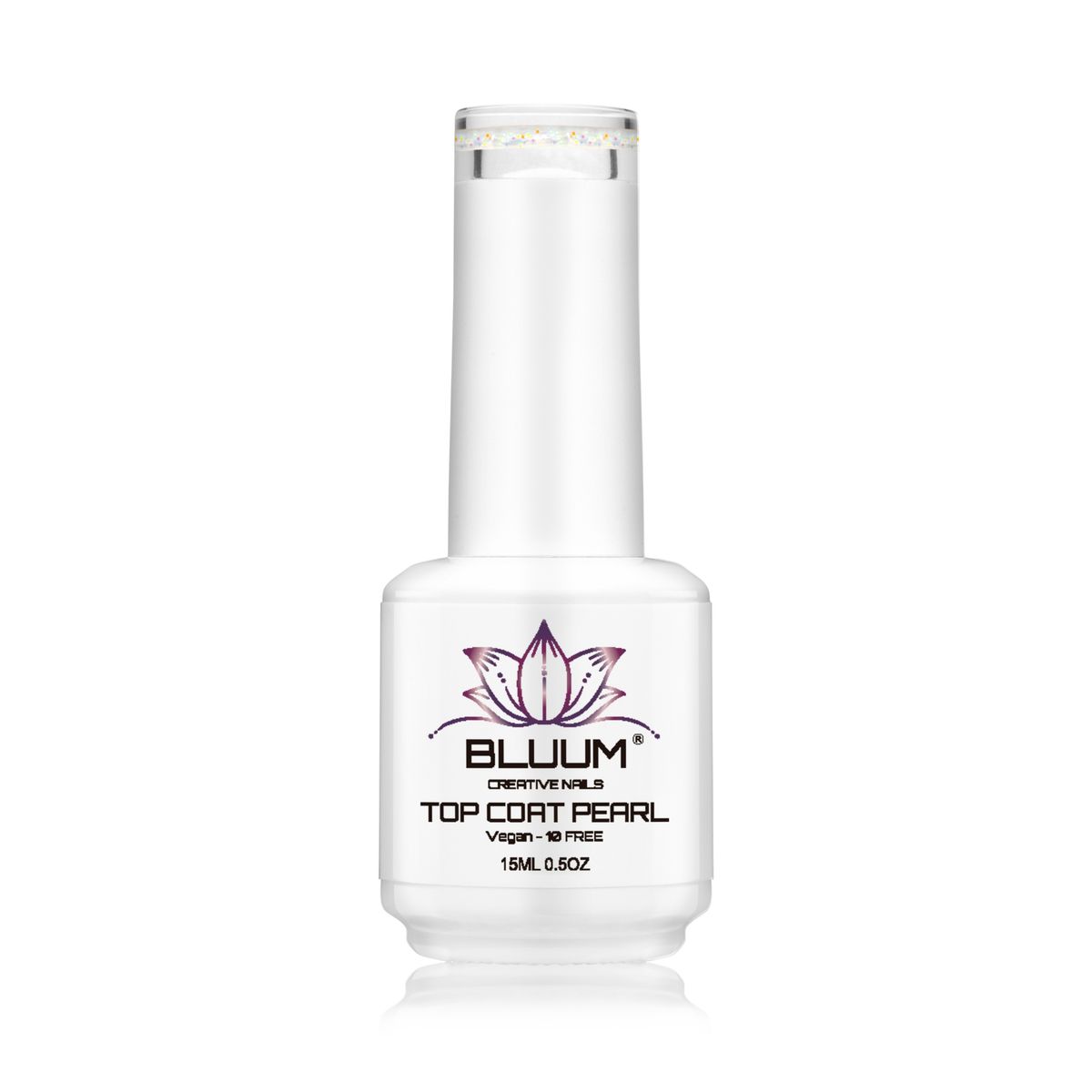 BLUUM - Top Coat Profesional Bluum 15ml con Alas de Angel