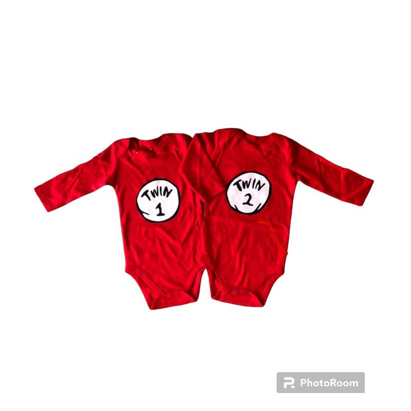 ANGO - Bodys MATCH marca ANGO para MELLIZOS O GEMELOS TWINS 1 Y 2
