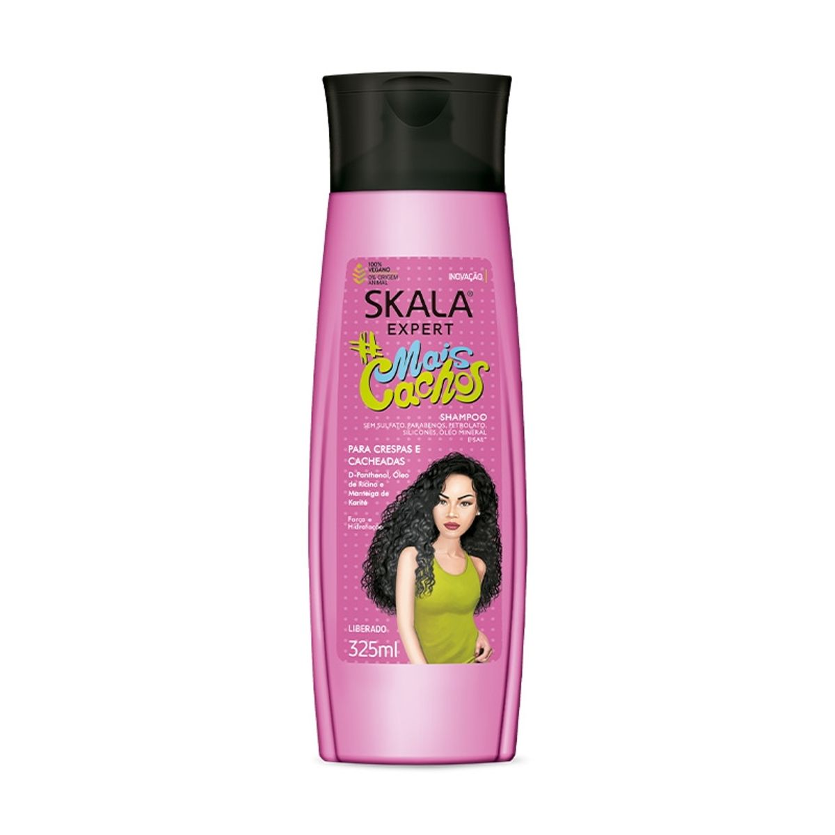 SKALA - Shampoo Mais Cachos Sin Sal Para Rizos Skala 325 Ml