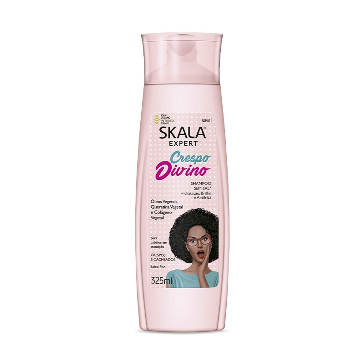SKALA - Shampoo Crespo Divino Hidratante Sin Sal Skala 325 Ml