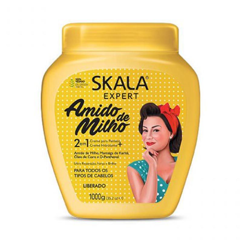SKALA - Máscara Reconstructora De Almidón 2 En 1 Skala 1000 G