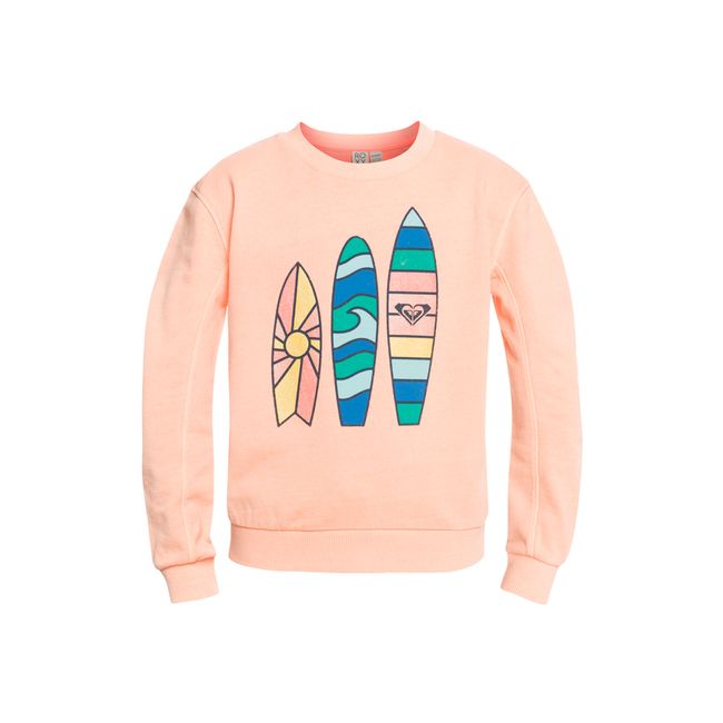 ROXY - Polerón Roxy Oh Happy Day Niña Tropical Peach