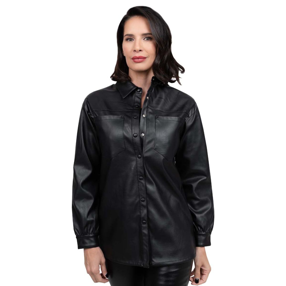 TODOPIEL - Chaqueta de Ecocuero Mujer Negro Todopiel.