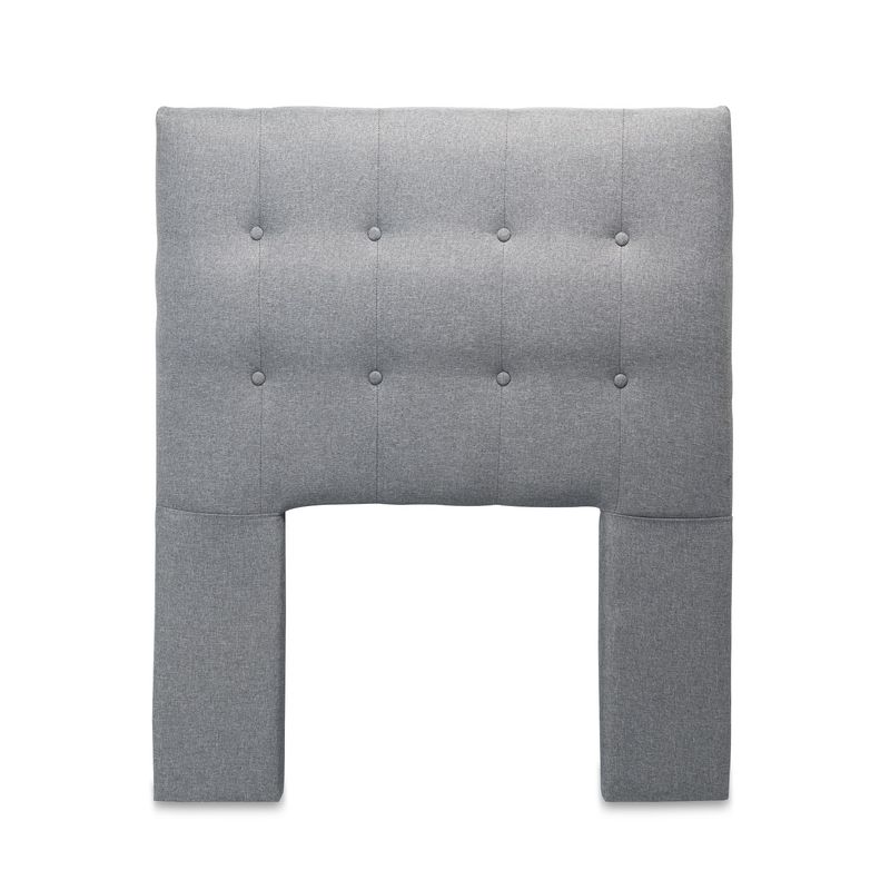 GENERICO - Respaldo Cama 1,5 Plazas Lino Gris Sevilla CP