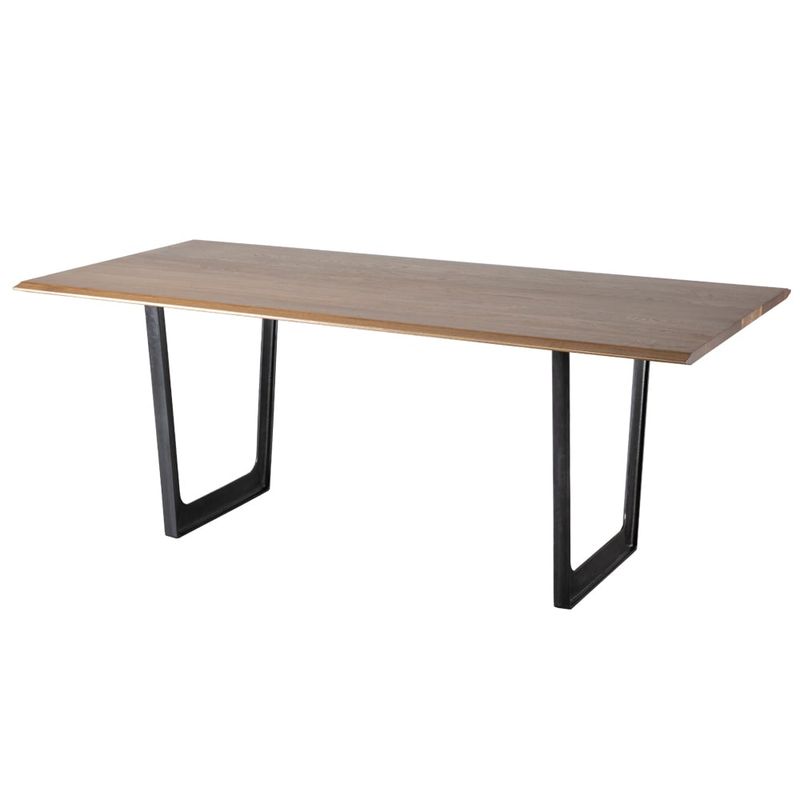 THE POPULAR DESIGN - MESA DE COMEDOR PRISM SEARED OAK 220