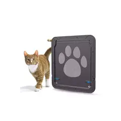 GENERICO - Puerta Abatible Talla M Perros Y Gatos Mascota