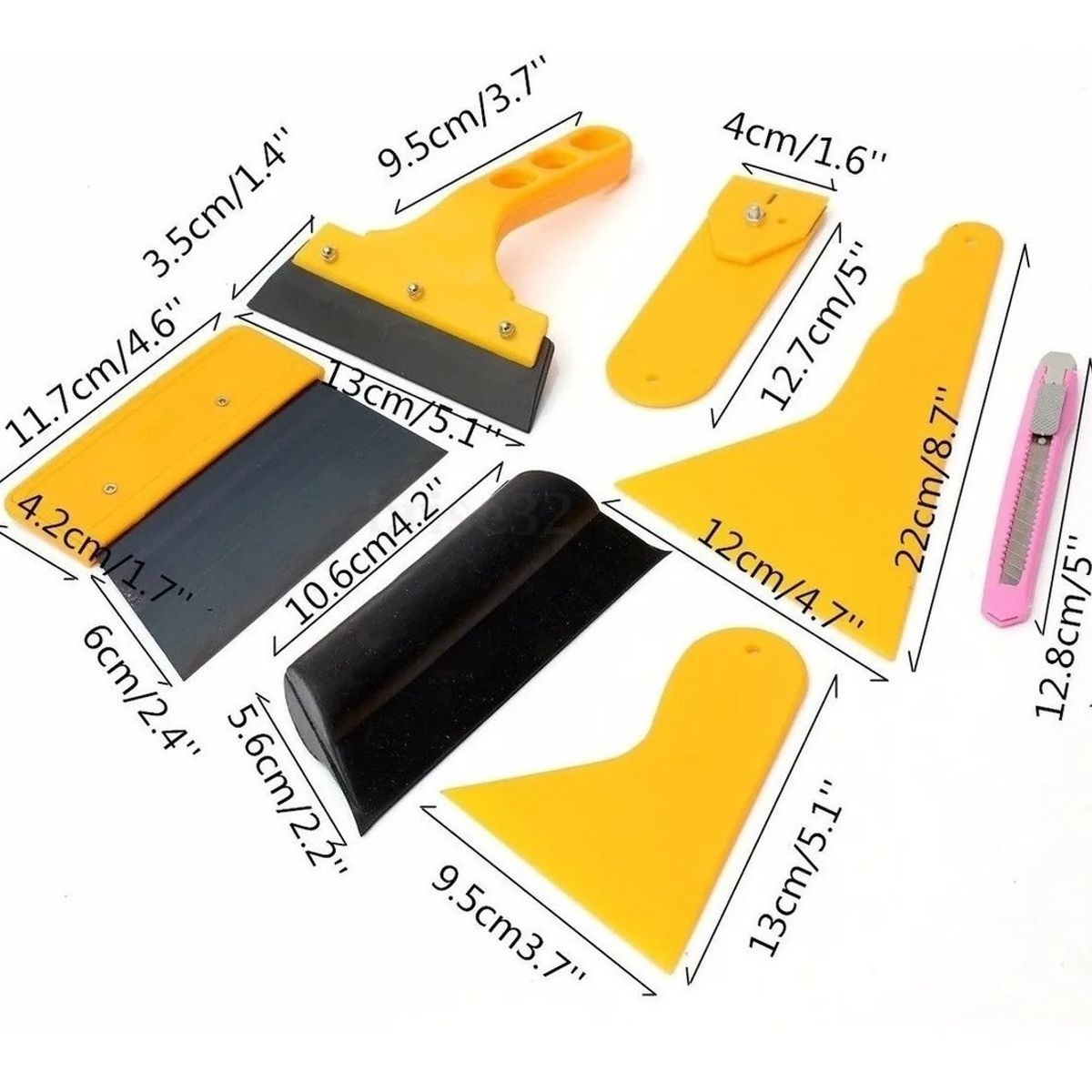 GENERICO - Kit Herramientas Profesional Polarizado Vinilo Tuning