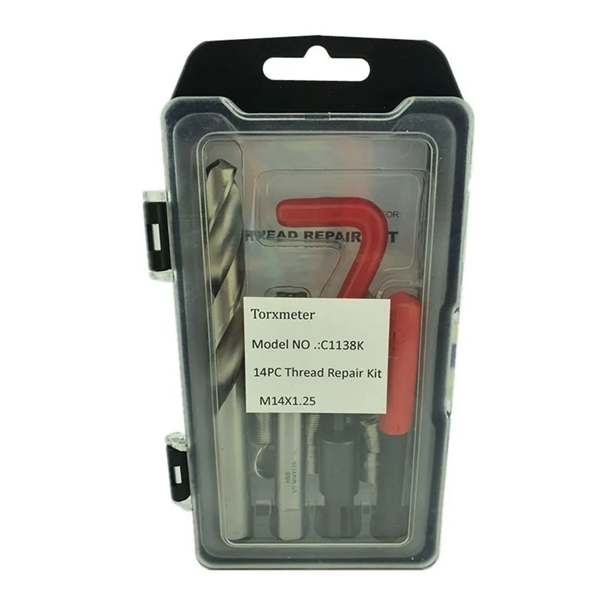 GENERICO - Kit De Reparacion De Hilo M14 X 1.25 14 Piezas