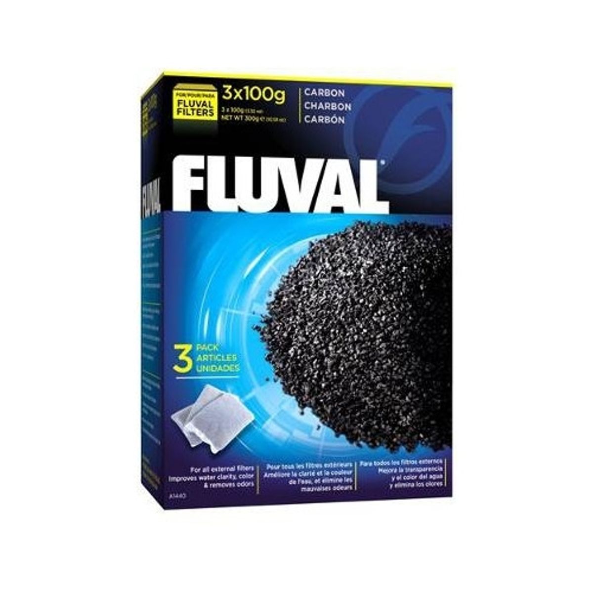 GENERICO - Fluval Carbon Activo 300gr PREMIUM
