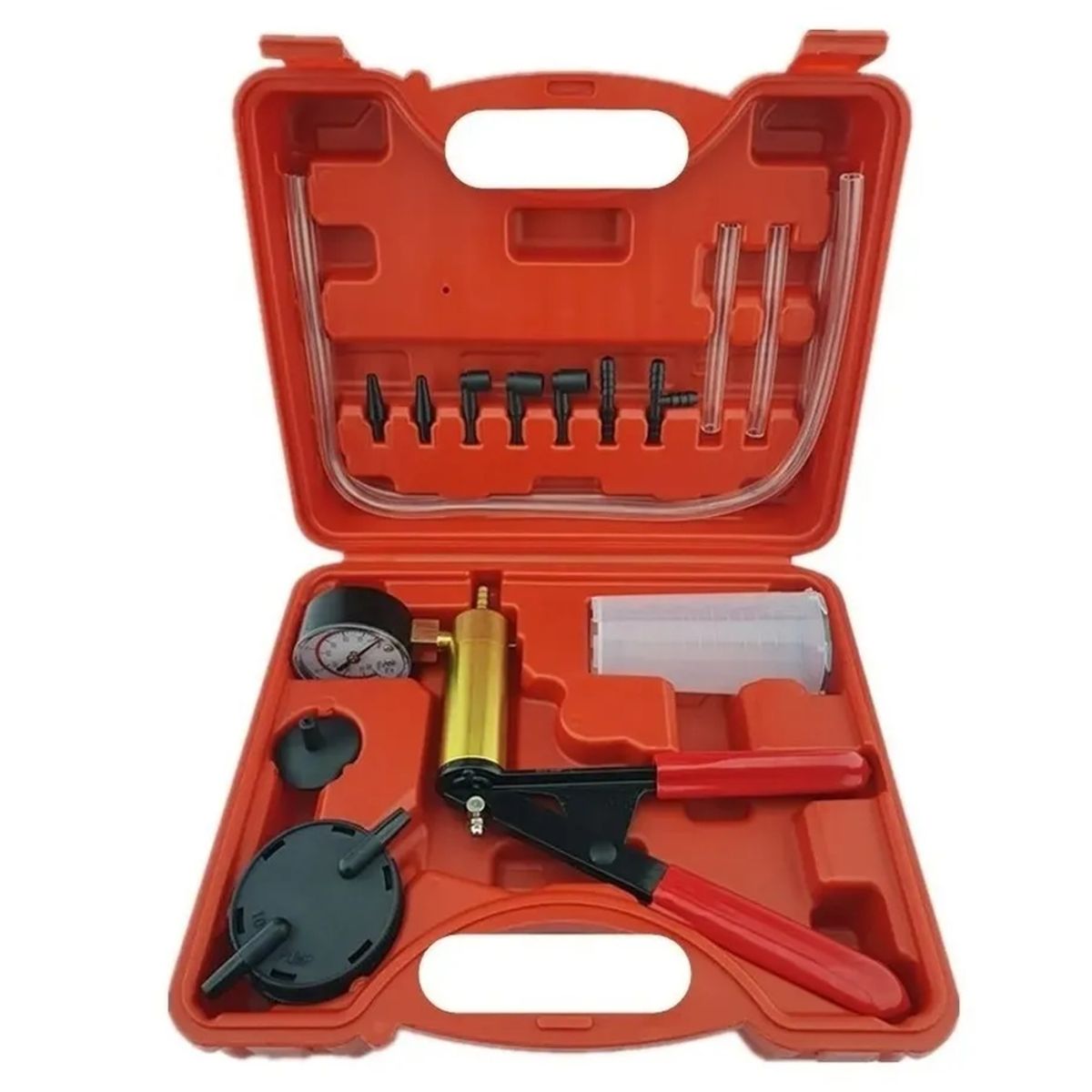 GENERICO - Kit Medidor De Bomba De Vacío Manual Y Purgador De Frenos