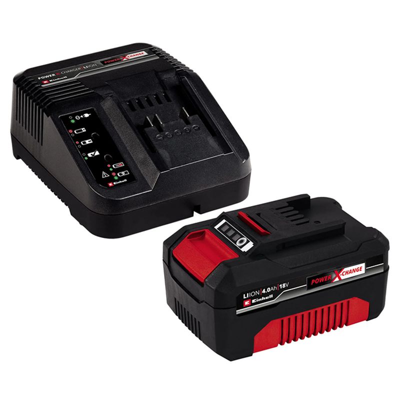 EINHELL - Kit Cargador + Batería 18v 4.0ah Einhell 4512042
