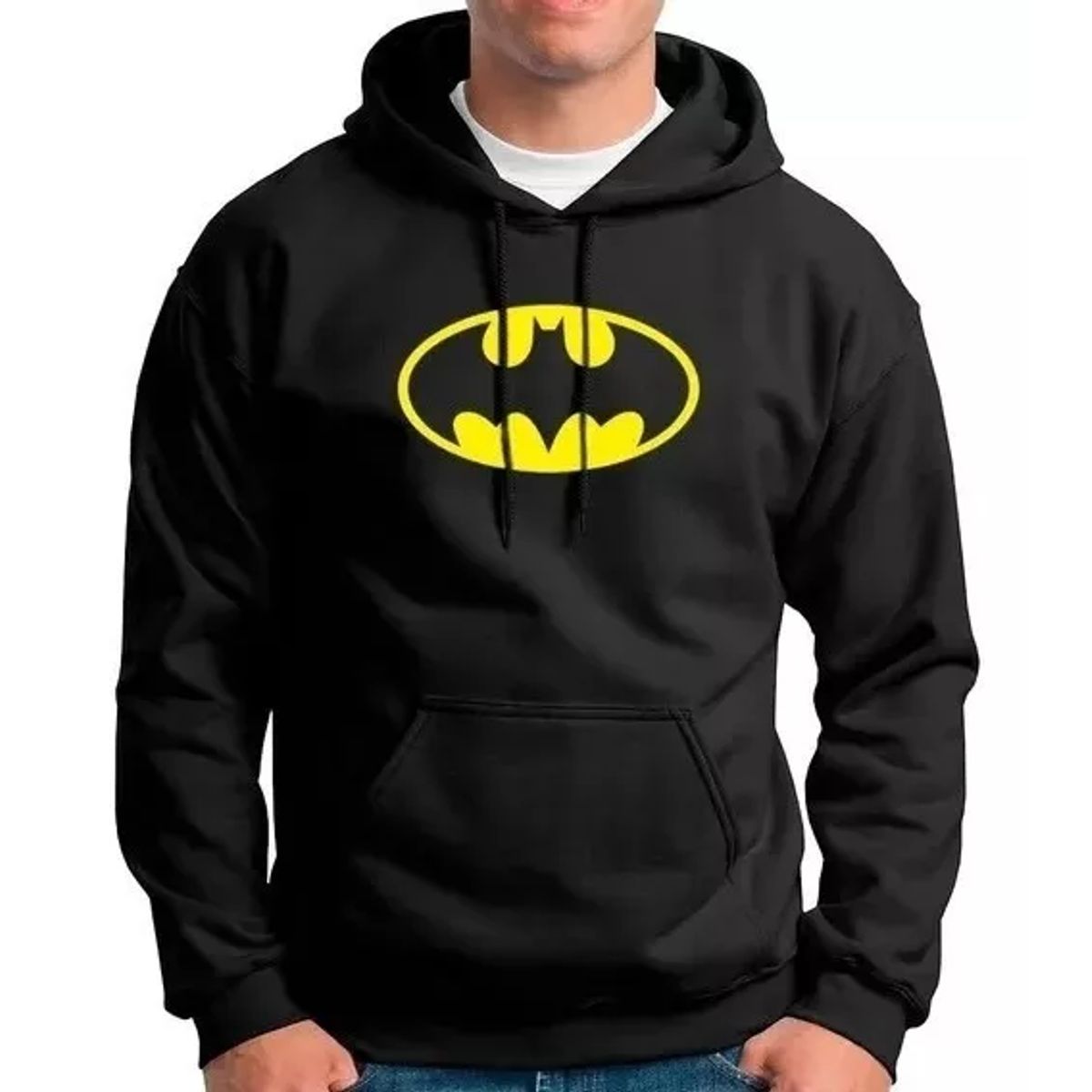 ROLY - Poleron Negro Batman
