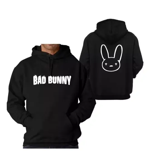 ROLY - Poleron Bad Bunny Conejo Malo Hoodie Trap