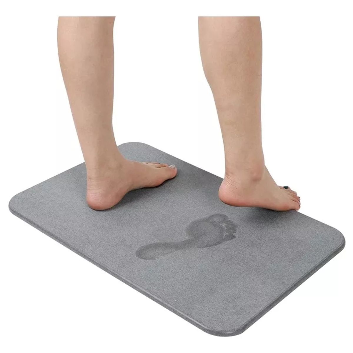 KUANGYE - Tapetealfombra Piso De Baño Engomada Antideslizante Secado