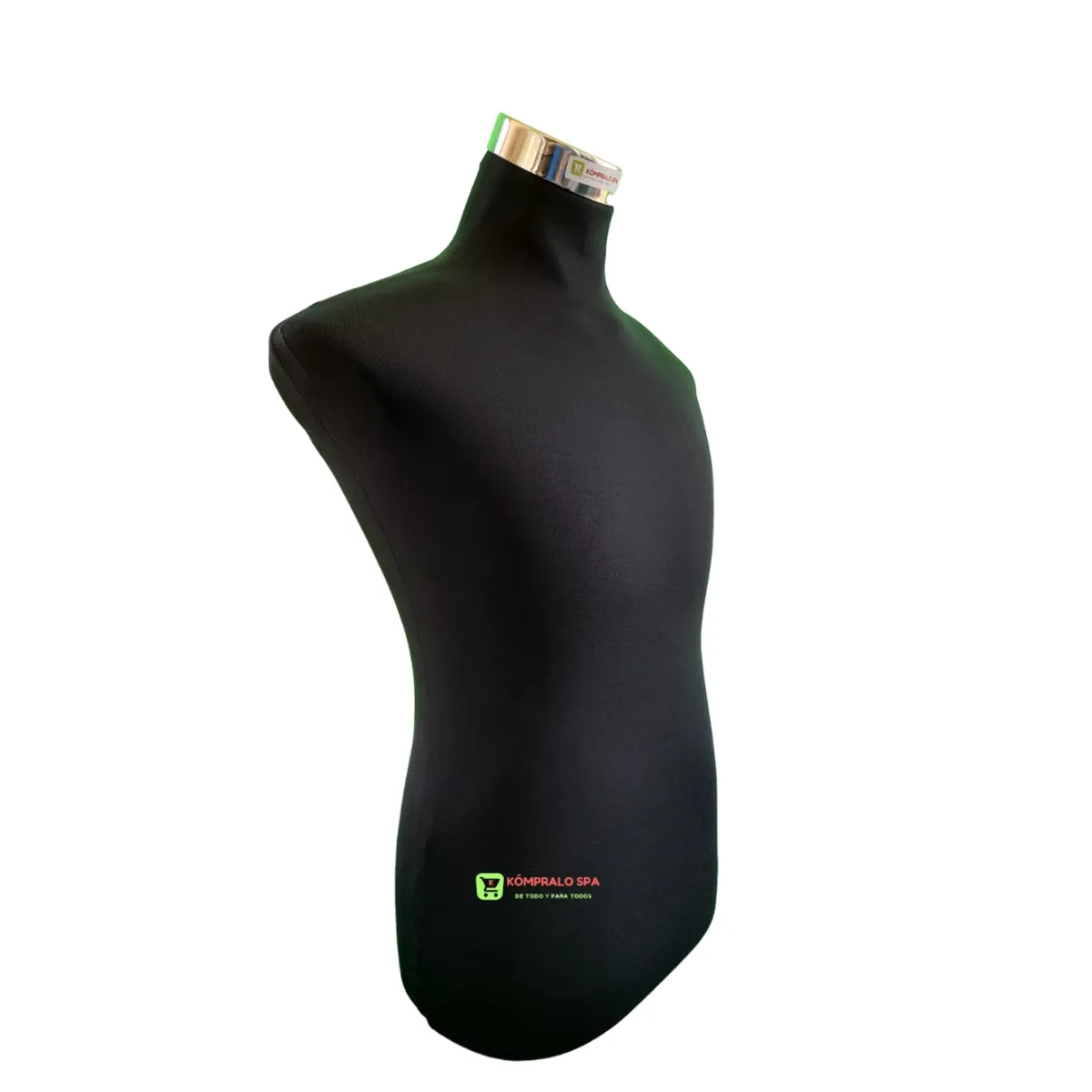 GENERICO - Torso Maniquí De Hombre Plastico Sin Pedestal Negro