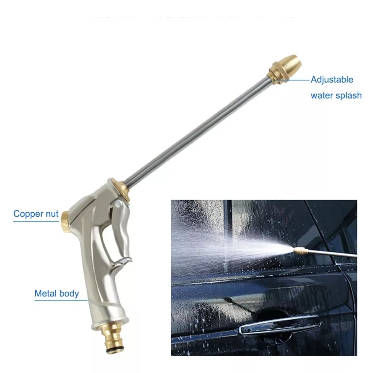 KUANGYE - Pistola de Riego Por Pulverización De Agua A Alta Presión