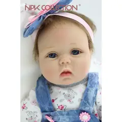 TIOZONEY - Muñeca bebe reborn vinilo de silicona juguetes.