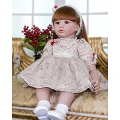 TIOZONEY - Muñeca bebe reborn vinilo de silicona juguetes.