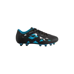 LOTTO - Zapato Fútbol Niño - Solista FG Gris Blanco