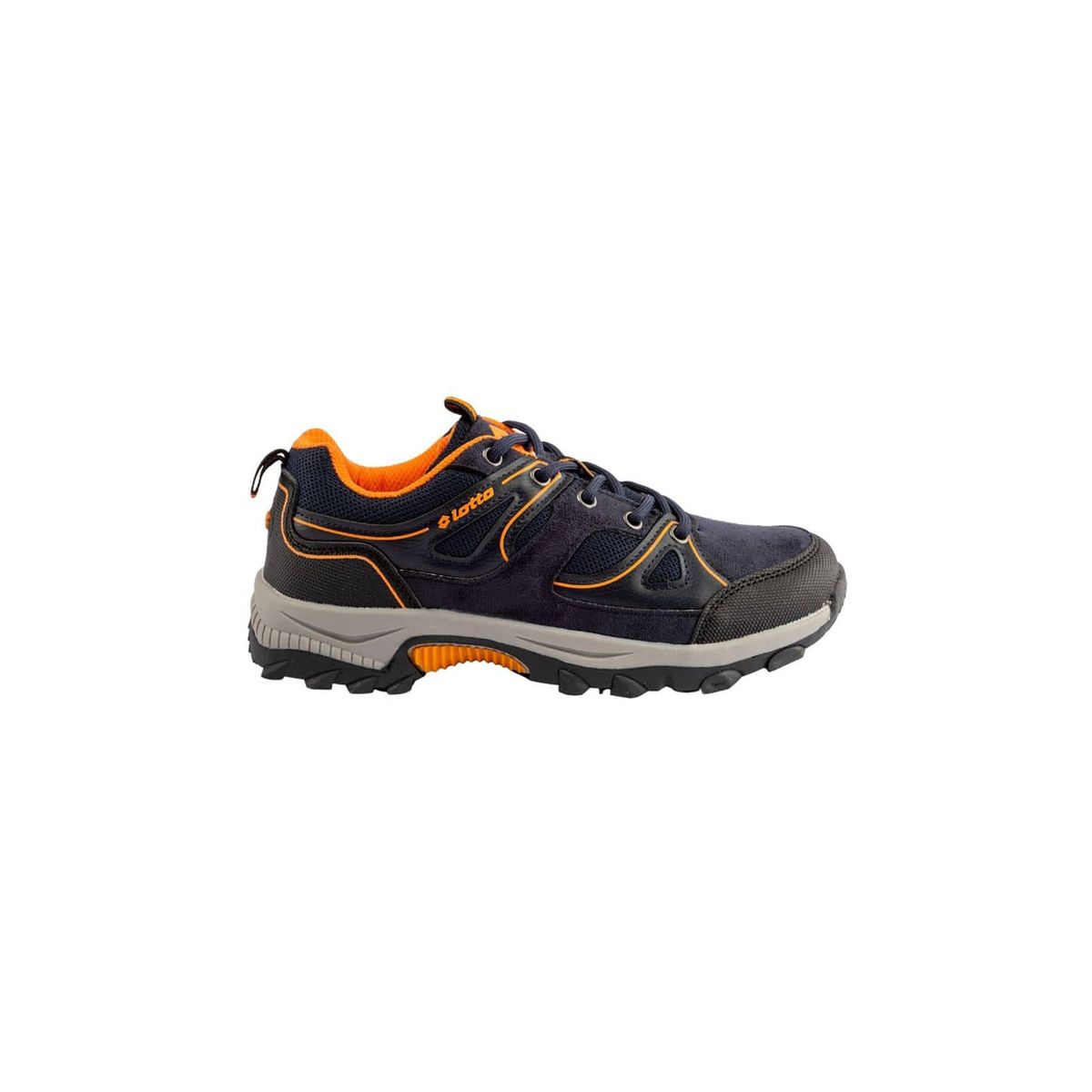 LOTTO - Zapatilla Outdoor Niño Lotto - Argos LC Azul Naranjo LOTTO