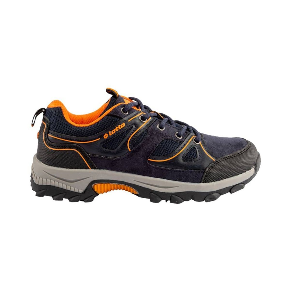 LOTTO - Zapatilla Outdoor Niño Lotto - Argos LC Azul Naranjo LOTTO