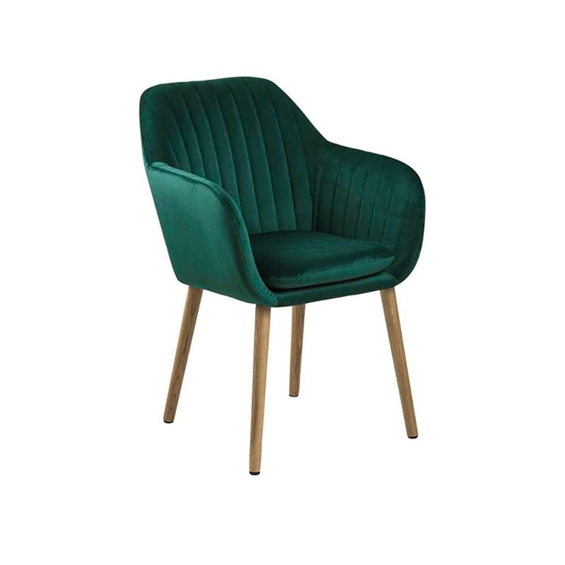 KLIK - Butaca Sitial Poltrona Diamante Terciopelo Acolchado - Verde