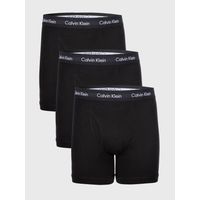 Pack de 3 Bóxers Brief Cotton Stretch Negro