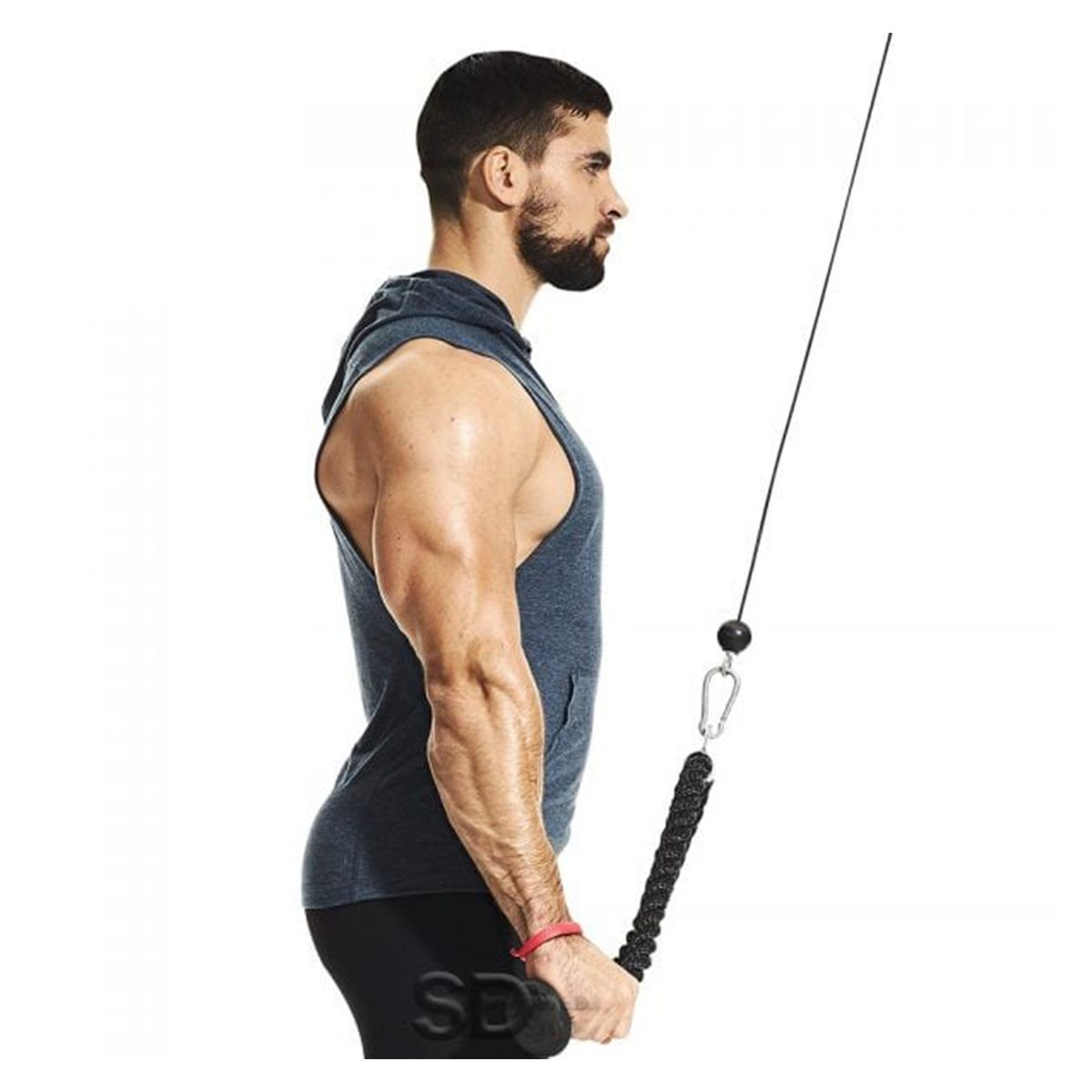 SDFIT - Cuerda triceps individual  Single rope…