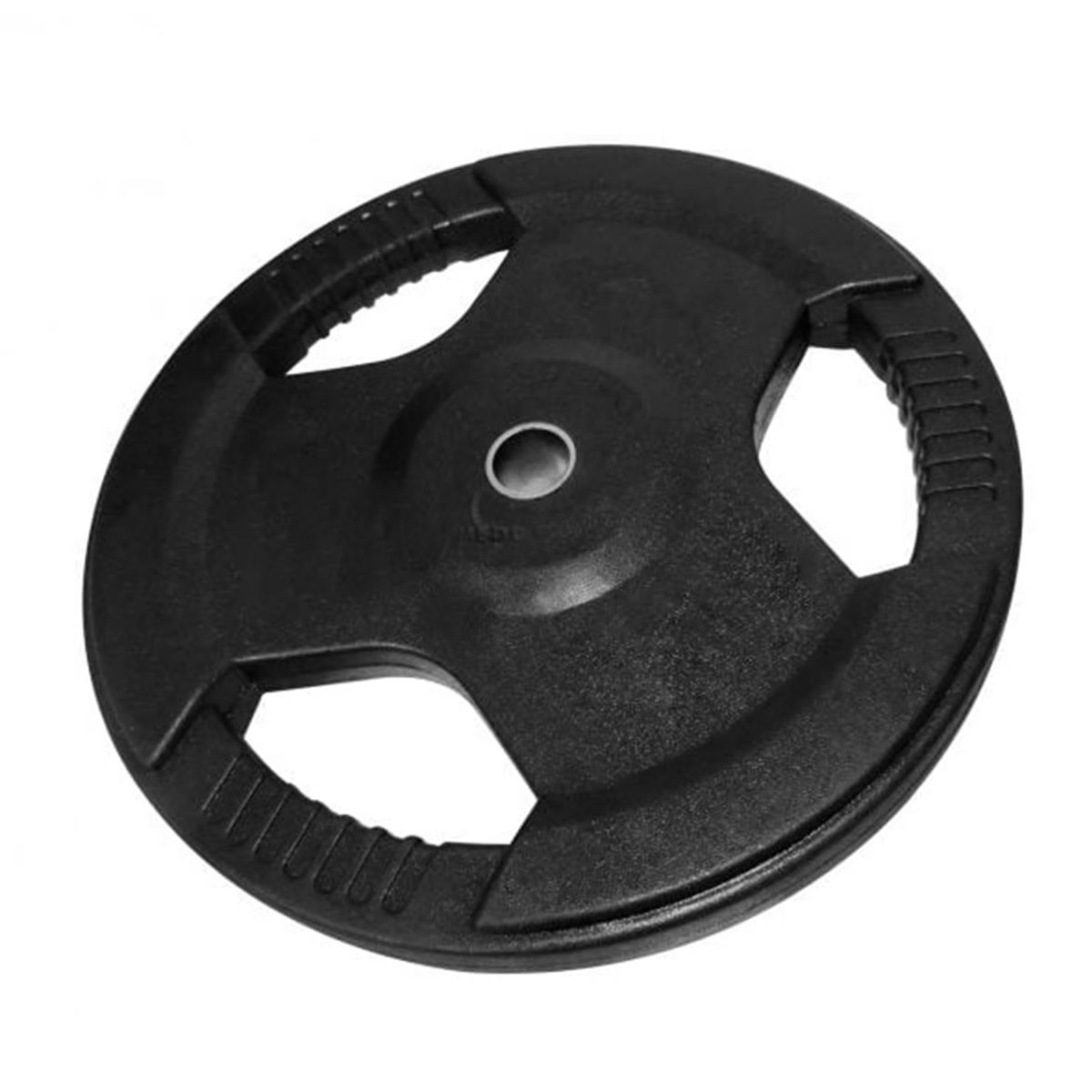 GENERICO - Par Disco Pre- Olimpico 3 Agarres Engomado 5 kg