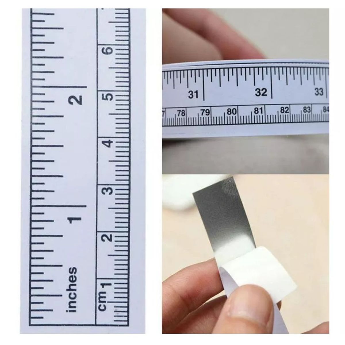 GENERICO - Cinta Metrica Adhesiva 90cm 36 inches 1un…