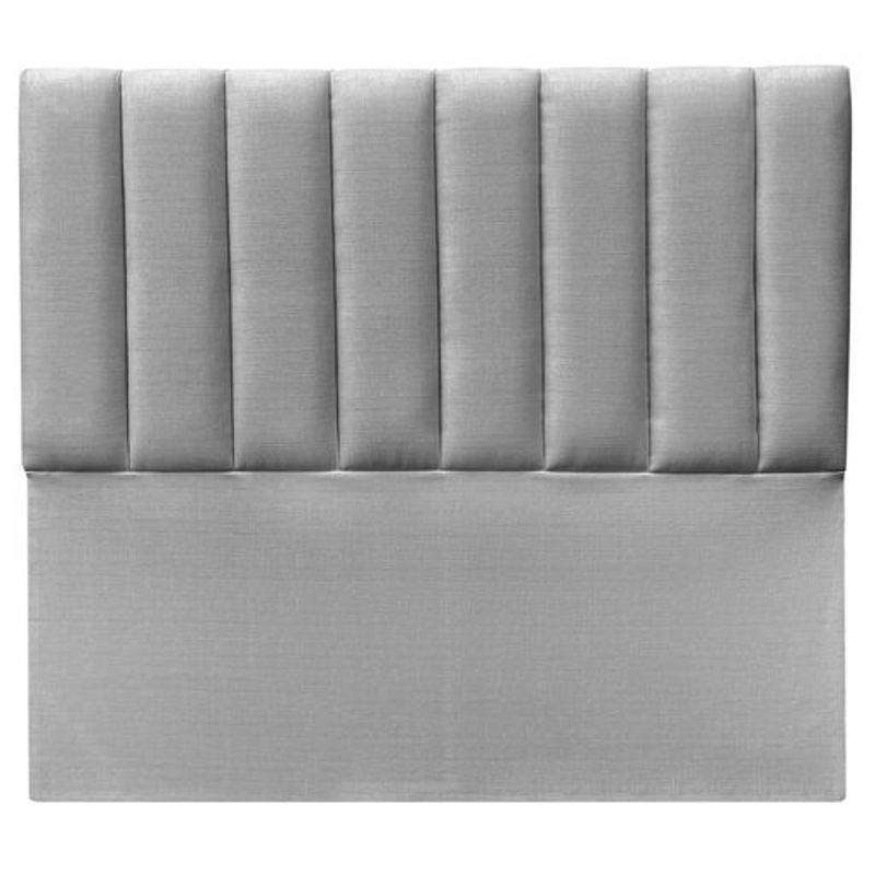 ESPACIO HOGAR - Respaldo Tubular Vertical Lino Gris Plata  - 2 Pla
