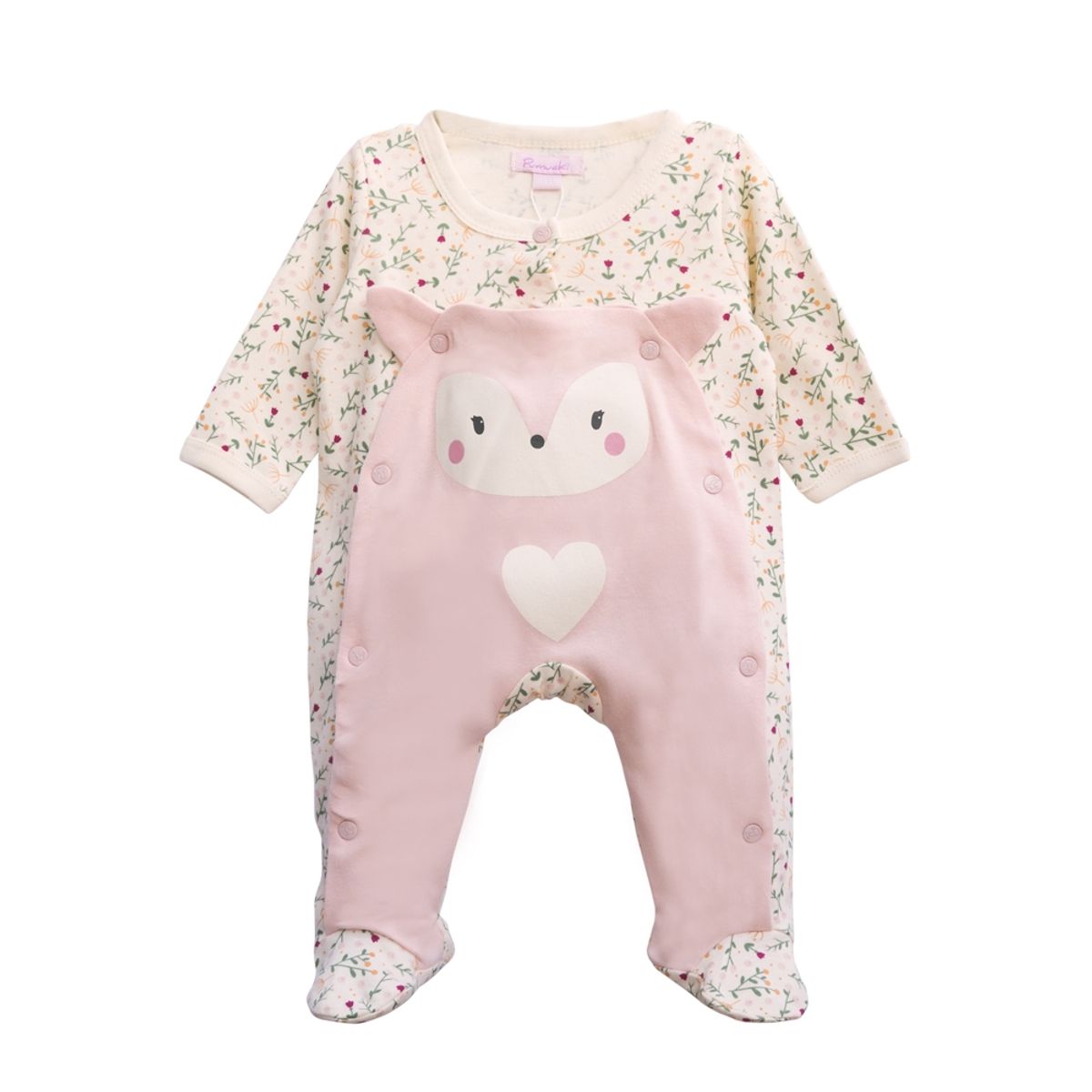 PUMUCKI - Enterito de Algodón Baby Girl Pumucki