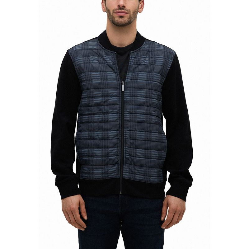 PERRY ELLIS - Polerón Full Zip Negro