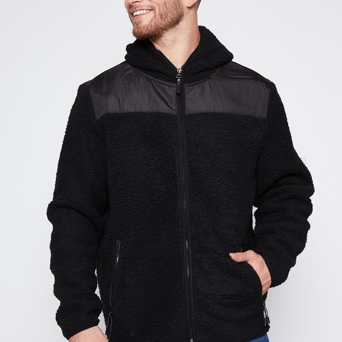FAMILY SHOP - Chaqueta Mas Chiporro Negro