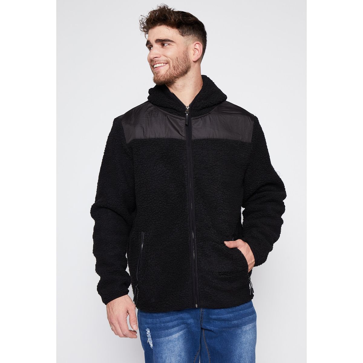FAMILY SHOP - Chaqueta Mas Chiporro Negro