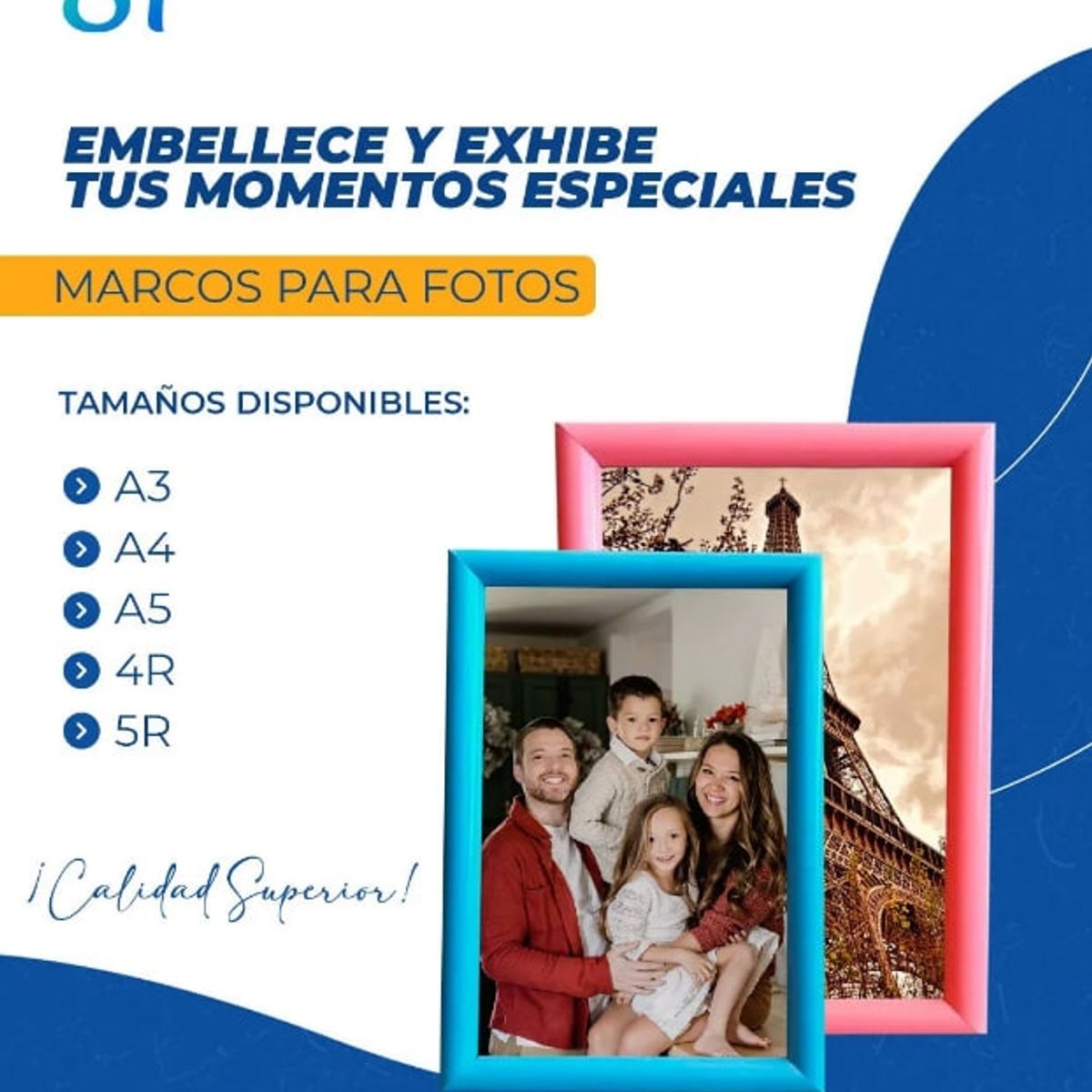 GENERICO - Cuadro Marco De Foto Portaretrato Verde 13x18 cm Fotos 5r