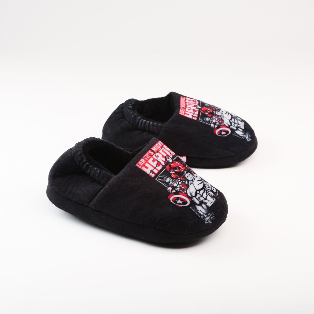 MARVEL - Pantufla Niño Avengers Amigos Negro Marvel