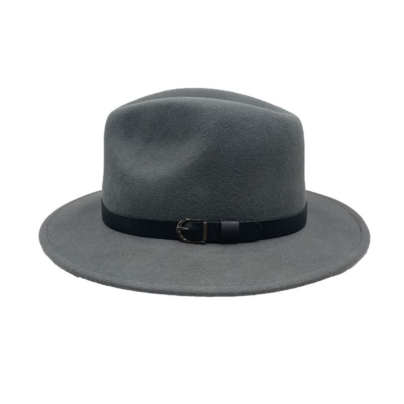 TOPWOLF - Sombrero Palermo Ala ancha Inv Fieltro de Lana Colores Surtidos