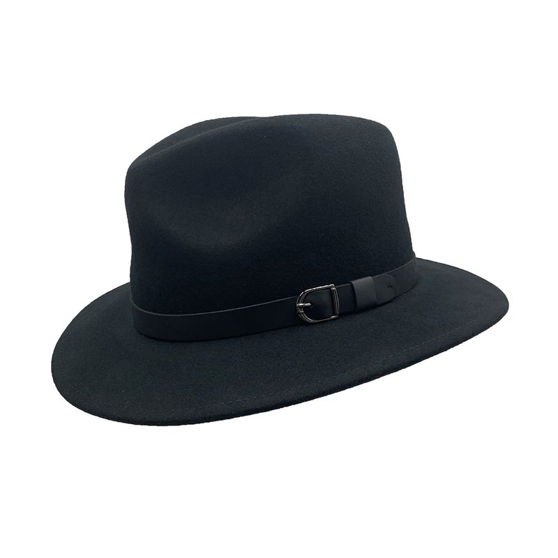 TOPWOLF - Sombrero Palermo Ala ancha Inv Fieltro de Lana Colores Surtidos